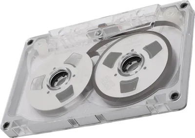 Image de Sxhlseller Enroulez sur la bande de cassettes sonores vides, 55 minutes de bandes de cassettes vides Compact pour les musiciens pour les enregistrements musicaux (cadre argenté disque argenté)