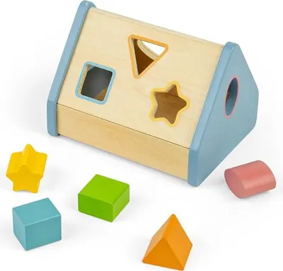 Zdjęcie produktu dla Domek do układania kształtów Bigjigs Toys