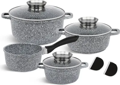 Produktbild von EDENBERG EB-8010 7-teiliges Kochgeschirr-Set