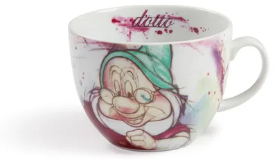 Immagine prodotto di Gilde Disney, tazza da cappuccino, "Doc", porcellana, multicolore, confezione da 3, altezza 9 cm, diametro 11,5 cm. Codice prodotto: 81274. Codice a barre: 8032578997507