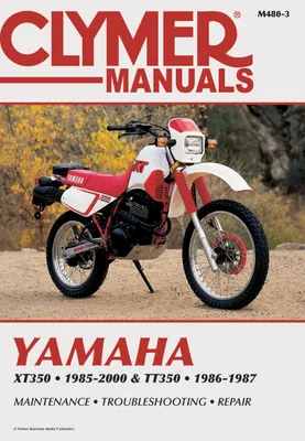 Produktbild von Yamaha XT350 & TT350 Motorcycle (1985-2000) Service Repair Manual