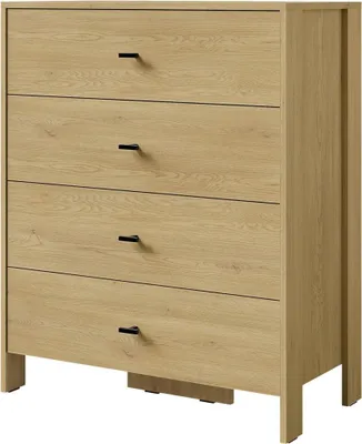 Produktbild von Kommode mit Schubladen Ethan 4S 80 Eiche Cremona