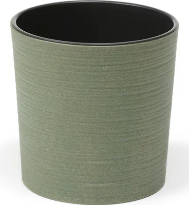 Image de Pot de fleurs Cache-pot Pot à herbes Pot à plantes MALWA ECO Vert 250x255 mm