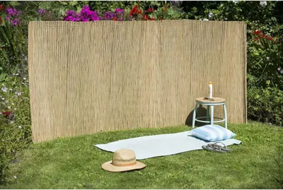 Obrázek produktu pro Přírodní zahradní plot z rákosu 1,2x3 m