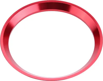 Imagen del producto de Cubierta para el volante de automóvil, color rojo, compatible con Mercedes Benz Clase CLA, GLK, Clase A (modelos W204, W246, W176, W117)