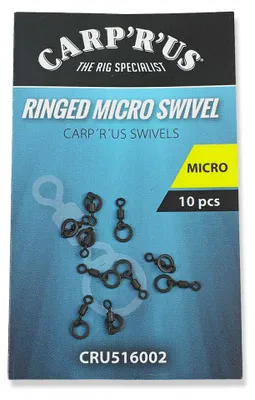 Produktbild von Carp´R´Us Ringed micro swivel, 10pcs