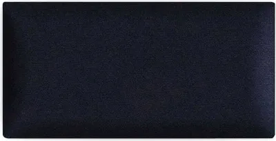 Obrázek produktu pro Nástěnné panely 3D 15 x 30 cm čalouněné - pro velmi snadnou montáž, z velurové tkaniny, s měkkou výplní, barva tmavě modrá