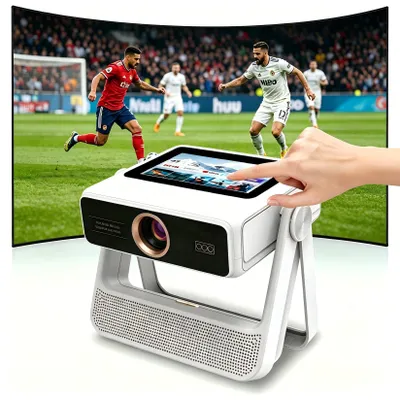 Imagen del producto de Proyector Beamer de 1200 lúmenes ANSI - Resolución Full HD 1080p - Pantalla LCD - WiFi 6 - Bluetooth