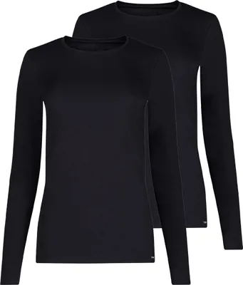 Produktbild von 2er Pack Damen Shirt langarm Baumwolle Essentials von der Marke Skiny 44
