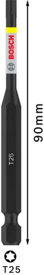Obrázok produktu pre Udržovací Bit T25 90 Mm Bosch Pro Impact