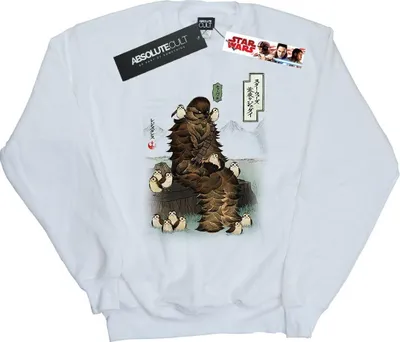 Produktbild von Star Wars - "The Last Jedi" Sweatshirt für Herren BI46276 (XXL) (Weiß)