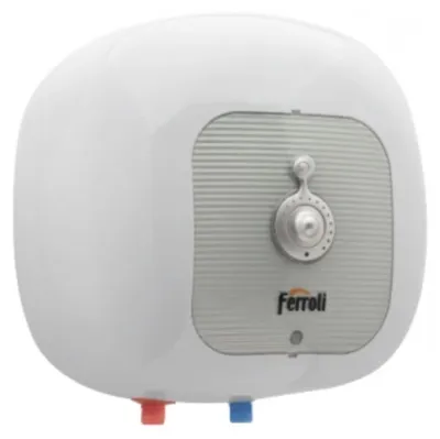Immagine prodotto di Scaldabagno Elettrico Ferroli Cubo SG 15 Sopralavello da 15 Litri