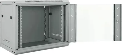 Produktbild von vidaXL Netzwerkschrank mit Speicher Grau 60 x 45 x 50 cm Stahl