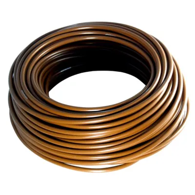 Produktbild von Bremszughülle bowdenzug bremszug hüllen braun teflon 5mm länge 3m kabelgehäuse fahrrad