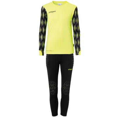 Produktbild von Uhlsport REACTION GOALKEEPER SET JUNIOR 116 fluo gelb/schwarz