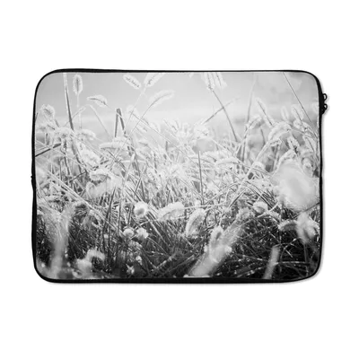 Produktbild von MuchoWow® Laptop Hülle 13 Zoll Winter - Eiscreme - Schwarz - Weiß Laptoptasche - Laptophülle - Sleeve - Rundumschutz