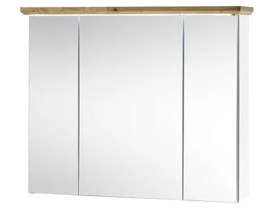 Image de Spiegelschrank >Tomlin< in Weiß - 84x70x24cm (BxHxT)
