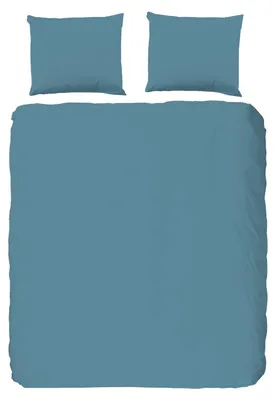 Produktbild von Good Morning Baumwolle Bettbezug Adria Blue140 x 220 cm | Babybettwäsche