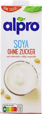Immagine prodotto di Alpro Soya Drink senza zucchero puro vegetale completamente non zuccherato 1000ml