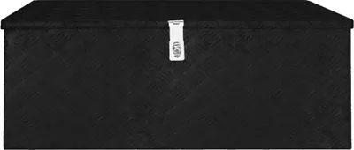 Obrázek produktu pro vidaXL Úložný box černý 100x55x37 cm Hliník