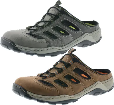 Produktbild von Rieker Herren Pantoletten Clogs Sabot 08096, Größe:43 EU, Farbe:Braun