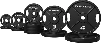 Image de Tunturi Disque de fonte Platinum - Bumper Plates - 125 kg - set