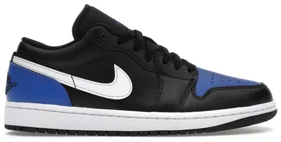 Produktbild von Jordan 1 Low Black Royal Toe - EU 43