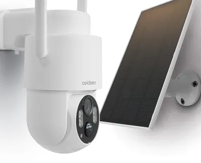 Produktbild von Motorisierte Wifi-Außenkamera - HomeCam WRBAT 2,5K 4MP - Avidsen - 127181