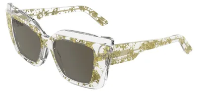 Produktbild von Karl Lagerfeld KL6204S Crystal gold 53/16/140 Damen Sonnenbrillen