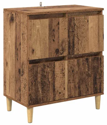Produktbild von “2026 Modern“ Braun Sideboard Altholz 60 x 35 x 70 cm Holzwerkstoff - Designermöbel 99544 - Kommoden