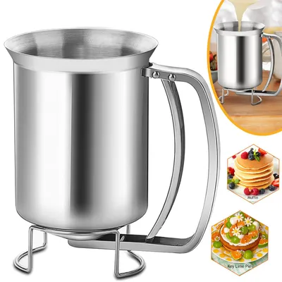 Produktbild von Kuchenteig Spender, Trichter, Kuchenteig Gießer, Teigportionierer für Muffins Kekse Bäckerei Cupcake Küchen Backen Werkzeug