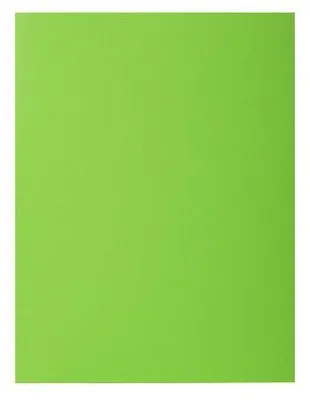 Image de Exacompta 10x Paquet de 10 chemises ROCK''S 210 - 24x32cm - Vert 217113E