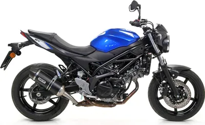 Produktbild von ARROW Auspuff RACE TECH für Suzuki SV650 2016- aus Aluminium, schwarz