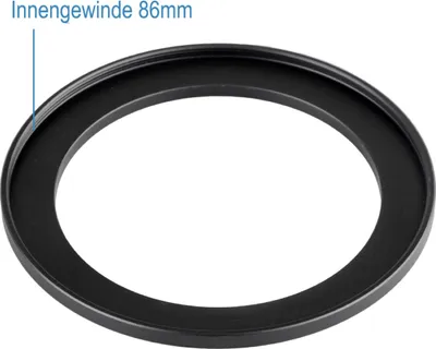 Immagine prodotto di Anello Step Up 77mm-86mm Riduzione dell'adattatore Passaggio universale