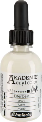 Produktbild von Schmincke Akademie Acryl color Ink 50ml Elfenbein 23221024