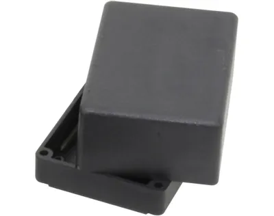 Zdjęcie produktu dla Plastik ABS pusta obudowa mała obudowa czarna 72 x 50 x 41 mm