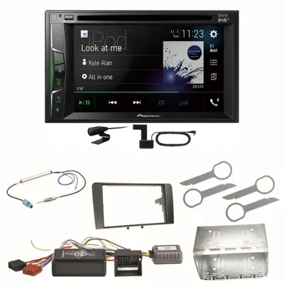 Produktbild von Pioneer AVH-A3200DAB Bluetooth Digitalradio CD MP3 Einbauset für Audi A3 8P 8PA