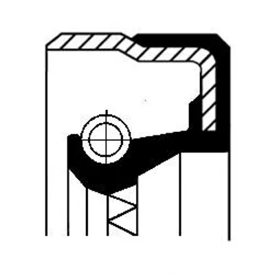 Image de CORTECO Joint d'arbre (différentiel)