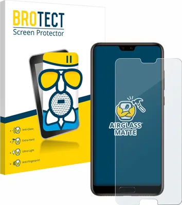 Produktbild von BROTECT Entspiegelungs Schutzglas für Huawei P20 Schutzfolie Panzer Folie Glas Display Schutz matt