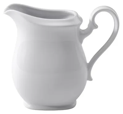 Imagen del producto de Jarra de leche Royal, para 6 personas. Dimensiones: 121 x 70 x 106 mm. Capacidad: 230 ml. Marca: Villeroy & Boch. Número de artículo: 1044120780. Código EAN: 4003686140233