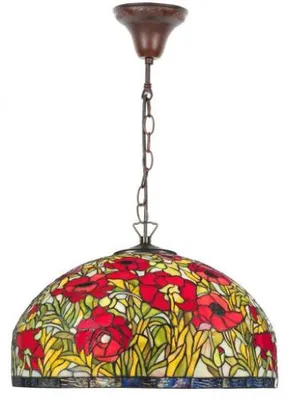 Obrázok produktu pre Závesná lampa Tiffany luster POPPY Ø50