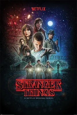 Image de Stranger Things - Poster - Une feuille + 1 Ü-Poster 61x91,5cm