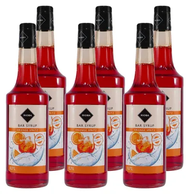 Produktbild von Rioba Orange Spritz Syrup (6 x 0,7L)
