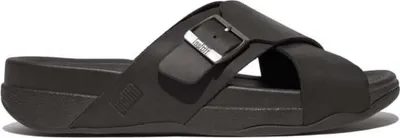 Immagine prodotto di Sandali da mare Fitflop Surfer Buckle in nabuk, nero, taglia 44 (uomo), nero, taglia 44
