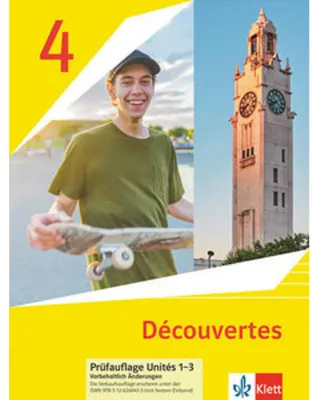 Obrázek produktu pro Découvertes 4. Ausgabe 1. oder 2. Fremdsprache. Schulbuch Hardcover 4. Lernjahr