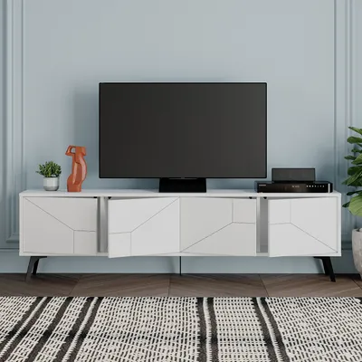 Obrázok produktu pre Skye Decor, TV stolík/skrinka - Duben (Biela)