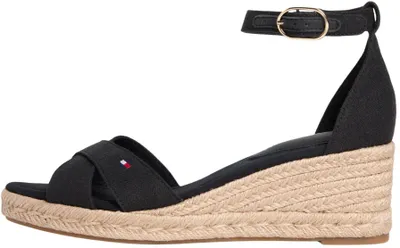 Immagine prodotto di Tommy Hilfiger, sandali con zeppa per donna, neri, taglia 42