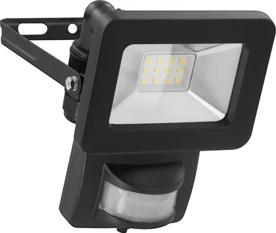 Produktbild von LED-Außenstrahler, 10 W, mit Bewegungsmelder