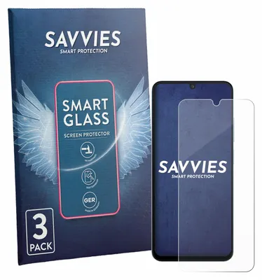 Produktbild von 3x Savvies Schutzglas Folie für Xiaomi Poco C81x 9H Panzer Schutzfolie Glas Displayschutz klar transparent