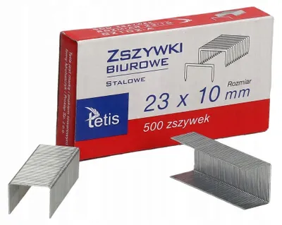 Obrázek produktu pro Tetis GZ102-A Kancelářské sponky 23x10mm 500 ks